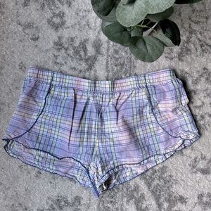 Victoria’s Secret Plaid Sleep Shorts S